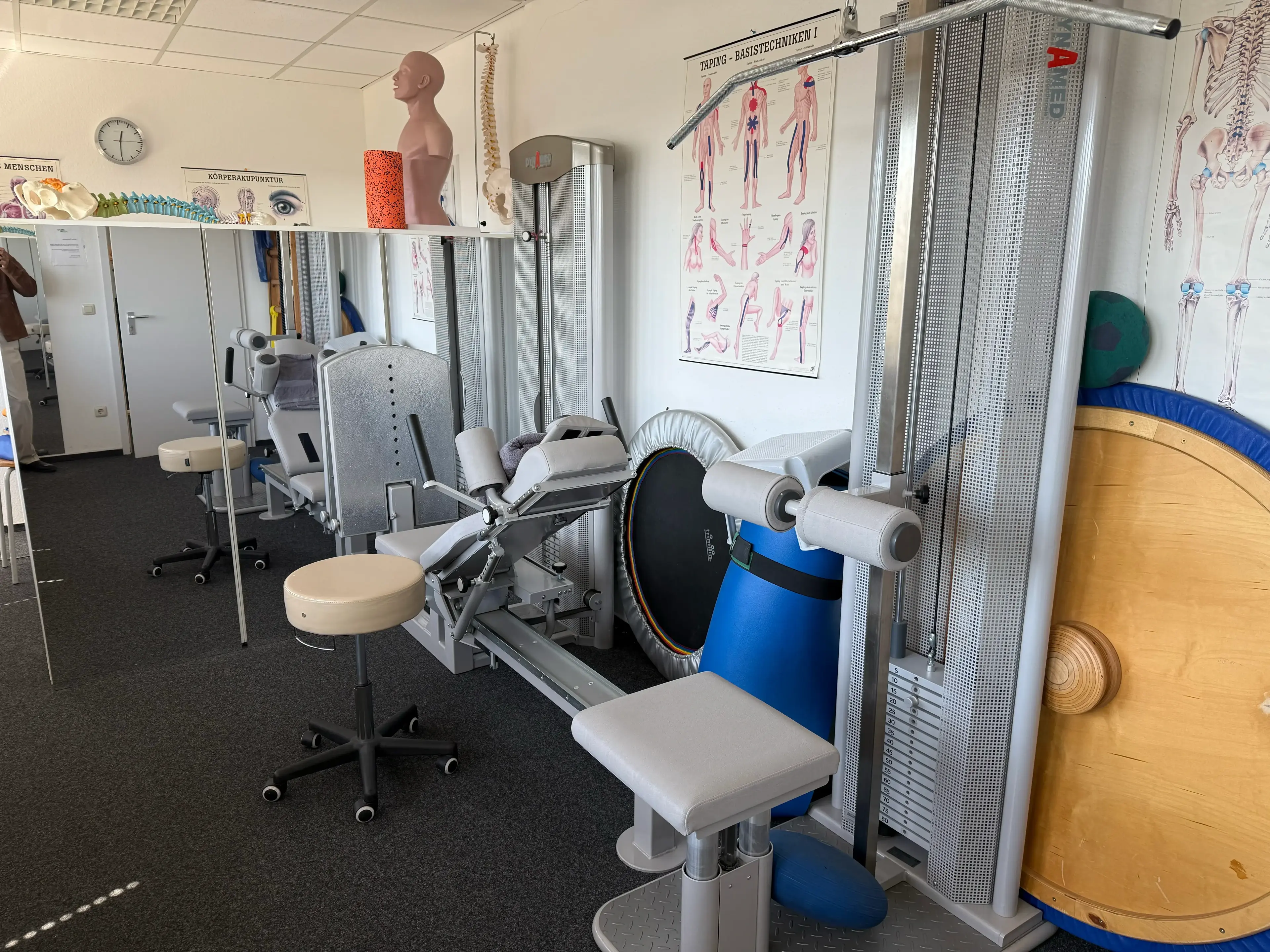 Empfangsbereich der Salto Physiotherapie