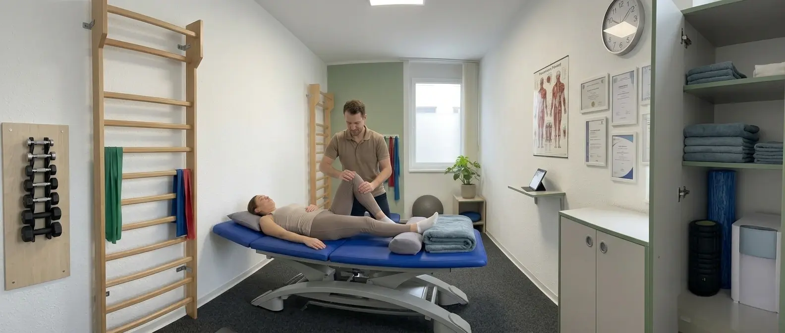 Physiotherapeutische Behandlung in der SALTO! Praxis