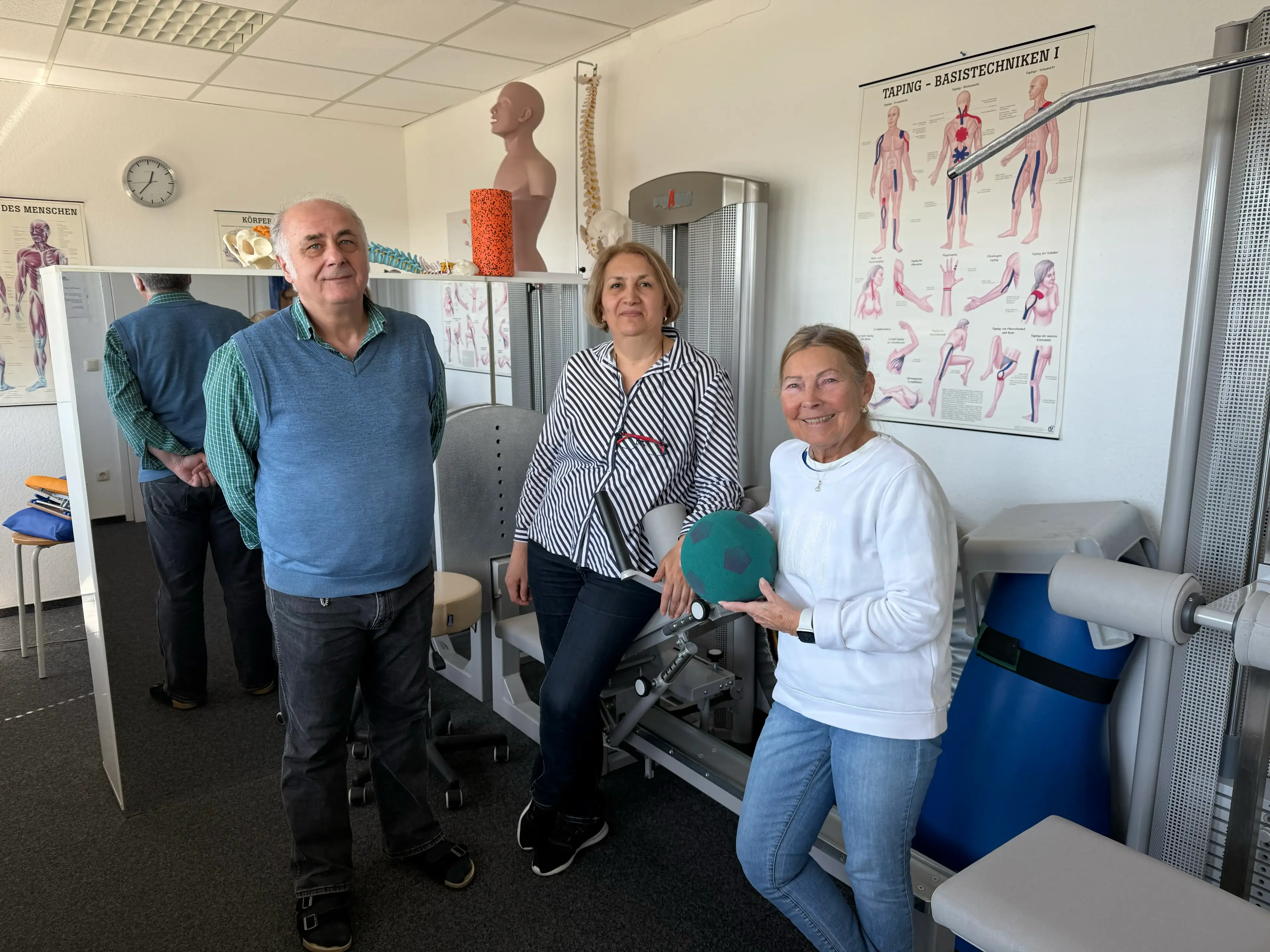 Team der SALTO! Praxis für Physiotherapie